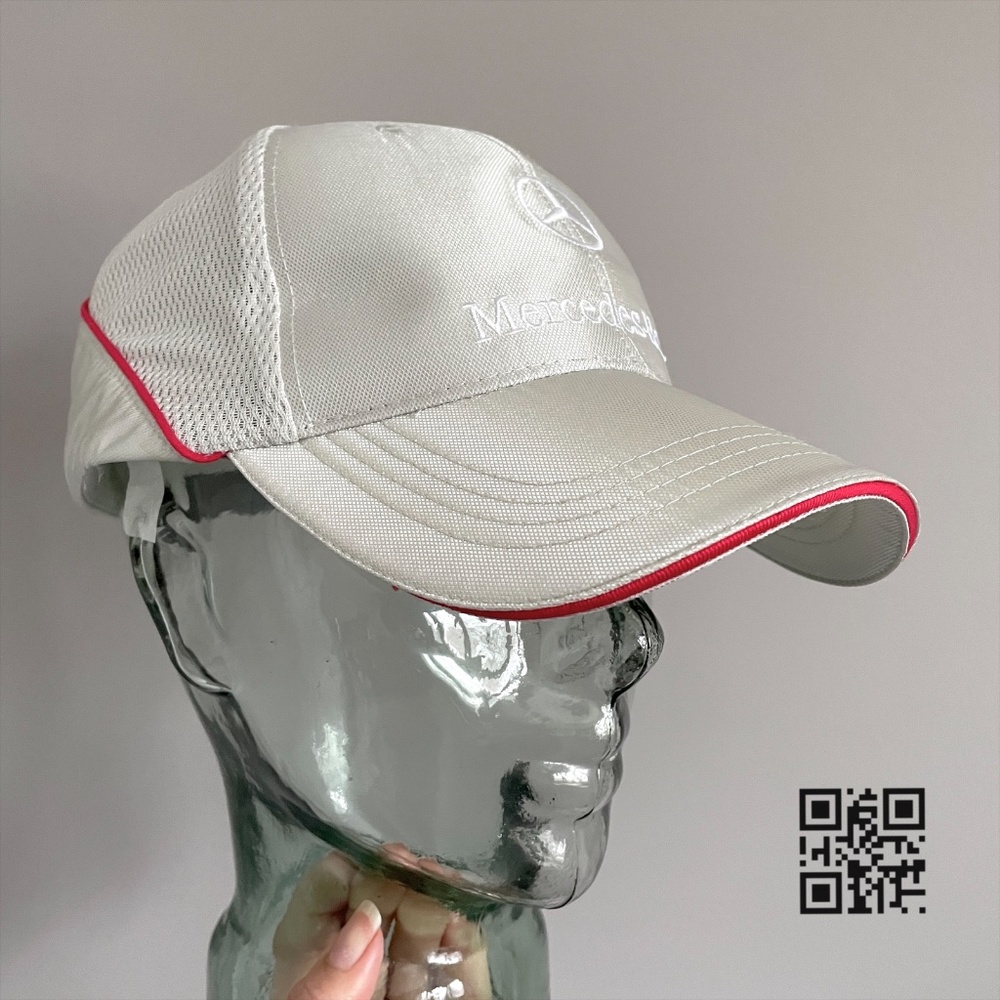 Mercedes Benz Motorsport Silver Baseball Cap - O/S, Unisex - Picture 2 of 6